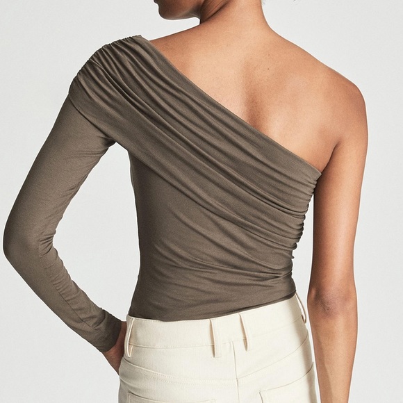 REISS One shoulder top - Picture 2 of 6